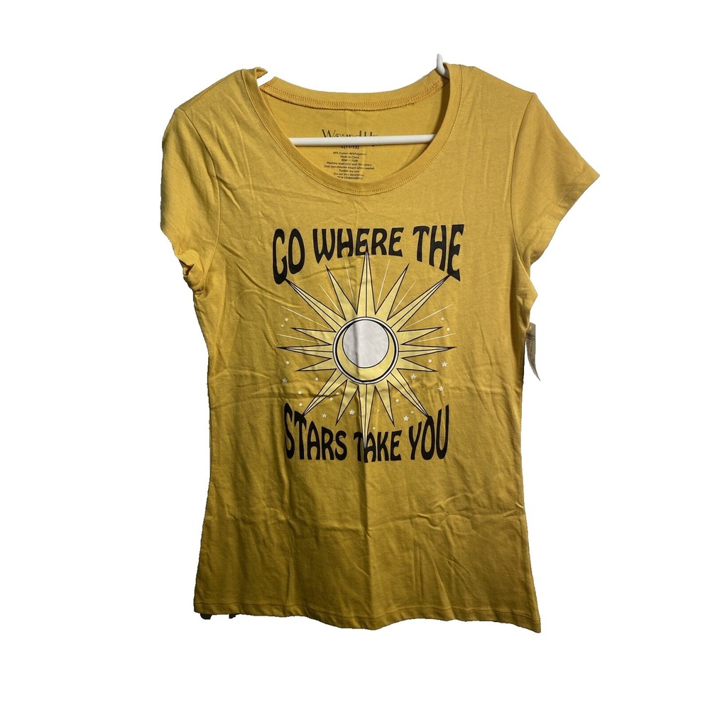 wound up womens short sleeve shirt size large 11 13‎